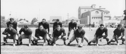 1935c USC RADOVICH third From Left- USC Sports Information Department & Trojan Football Alumni Club